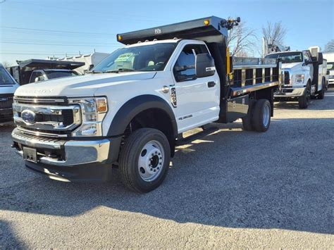 2022 Ford F 450 Single Axle Dump Truck 10 Dump For Sale 111 Miles