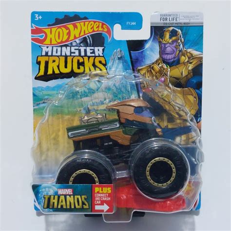 Jual Hot Wheels Monster Trucks Thanos Marvel Shopee Indonesia