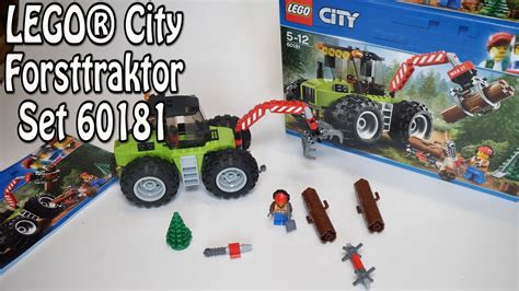 Lego Forsttraktor City Set 60181 Im Review Youtube