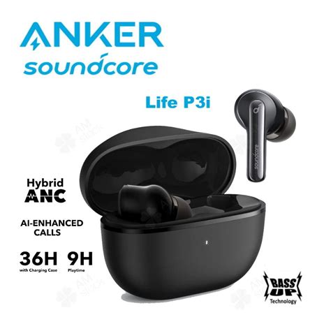 Наушники Anker Soundcore Life P3i ANC black