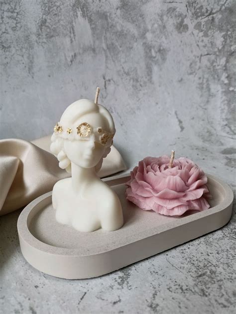 Набор свечей из натурального воска " Нимфа и пион" – купить онлайн на ...