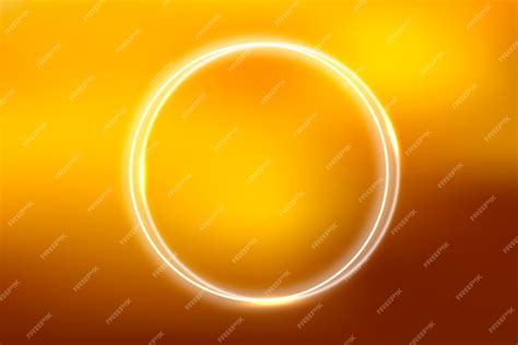 Free Vector | Gradient yellow neon background