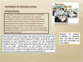 Serviço Social Como Profissão - Profissão serviço social | PPT