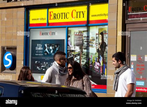 Sex Shop Erotic City In The Center Of Prague Czech Republic Europe Stock Photo Alamy