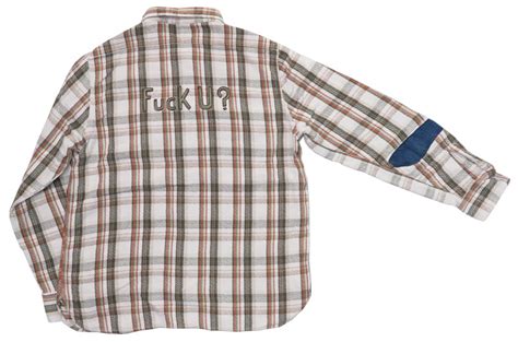 楽天市場WEIRDO ウィアード チェーン刺繍 長袖 チェック ワークシャツ FUCK U グラッドハンド WRD AW アースマーケット