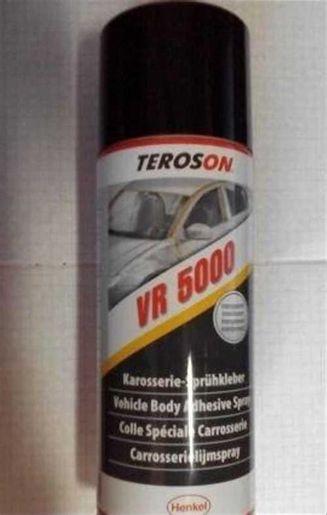 Контактный клей-спрей для кузова Teroson VR 5000 | Festima.Ru ...