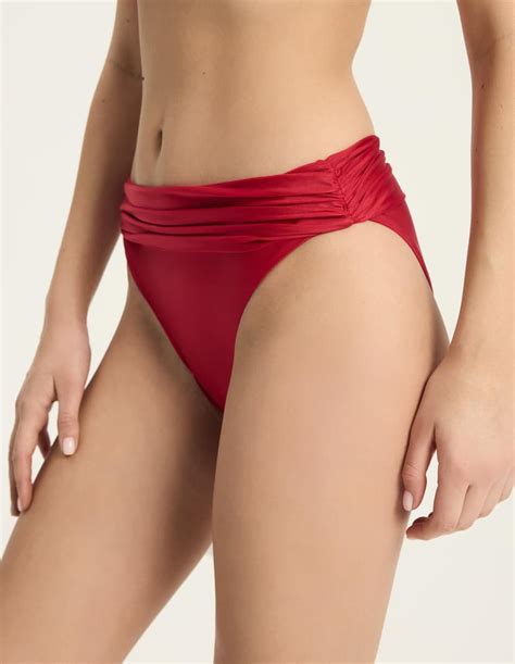 Dół od bikini Truffle czerwony ESOTIQ