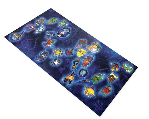 Kingdom Hearts Celestial Map Art Print | Etsy
