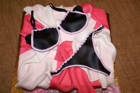 Lingerie Shower Cake CakeCentral