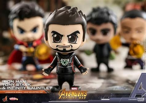 Doctor Strange Wong Iron Man And Iron Spider Cosbaby Bobbleheads Unveiled By Hot Toys