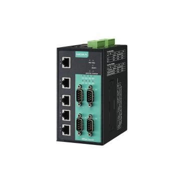 4 RS-232/422/485 ports, 5 10/100M Ethernet ports, 2KV Isolation ...