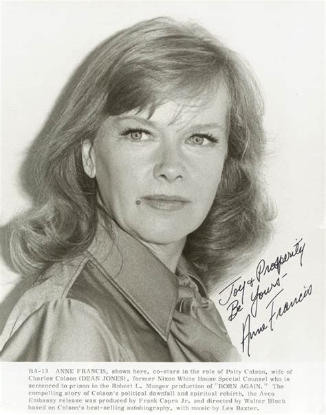 Anne Francis Autographed Signed Photograph Historyforsale Item 192386