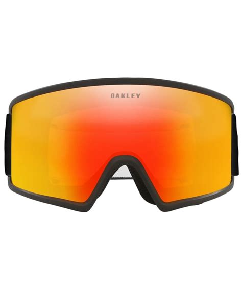 Oakley Target Line M Snow Goggles Matte Black Fire Iridium Lens