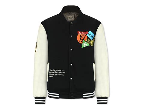 patches varsity jacket urban junction