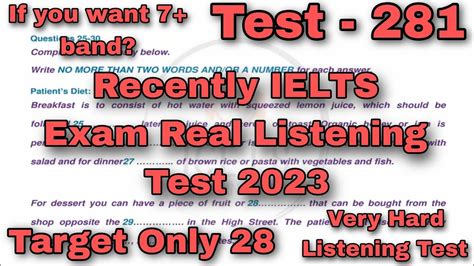 Very Hard Listening Test Idp Real Ielts Listening Test