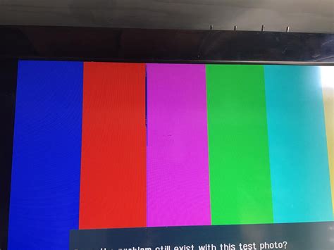 This Is A Samsung Ln26c350 And It Has A Blue Vertical Line Coming Down