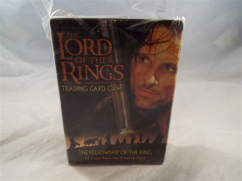 LORD OF THE RINGS TCG FELLOWSHIP ARAGORN STARTER DECK - Phoenix Cards