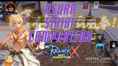 Rox Monk Asura Strike Comparison Str Vs Int Youtube