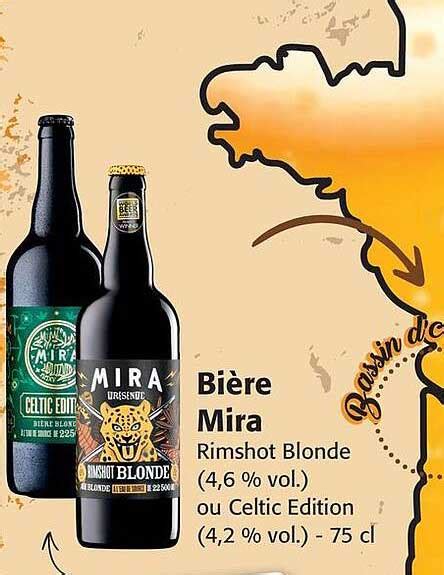 Promo Bière Mira Rimshot Blonde chez Colruyt iCatalogue fr