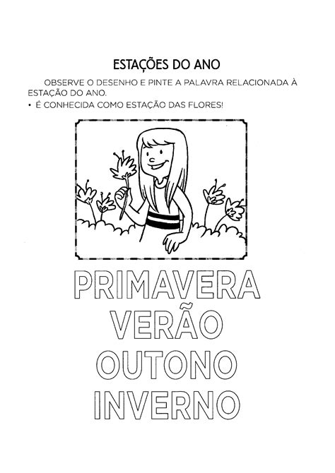 Atividades Estações Do Ano Educação Infantil - 7