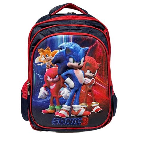 Mochila Do Sonic De Costas - Mochila de Costas Sonic | Shopee Brasil
