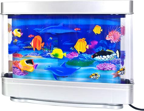 TOGETDREAM Artificial Tropical Fish Aquarium Decorative Lamp Artificial