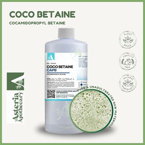Coco Betaine | Cocoamidopropyl Betaine (CAPB) (250G, 500G, 1KG ...