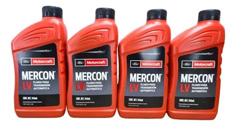 Kit 4 Litros De Aceite De Transmisión Motorcraft Mercon Lv