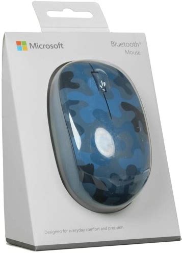 Мышь беспроводная Microsoft Bluetooth Mouse Camo SE Blue (8KX-00024 ...