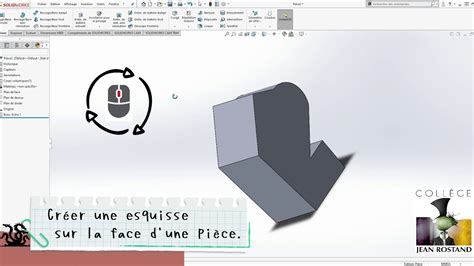 Tutoriel SOLIDWORKS 02 Créer une esquisse YouTube