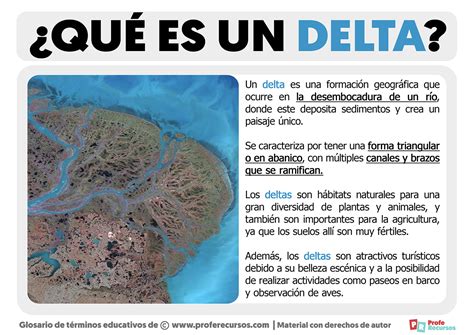 Qué es un Delta Definición de Delta