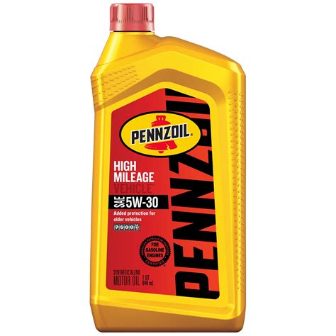 pennzoil high mileage   conventional motor oil  quart walmartcom walmartcom