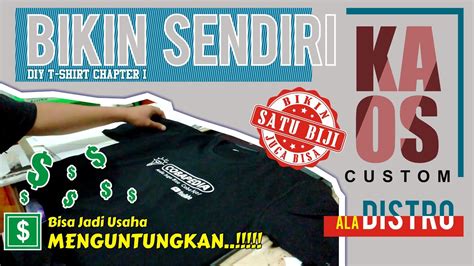 Peluang Usaha Sablon Kaos Digital Youtube