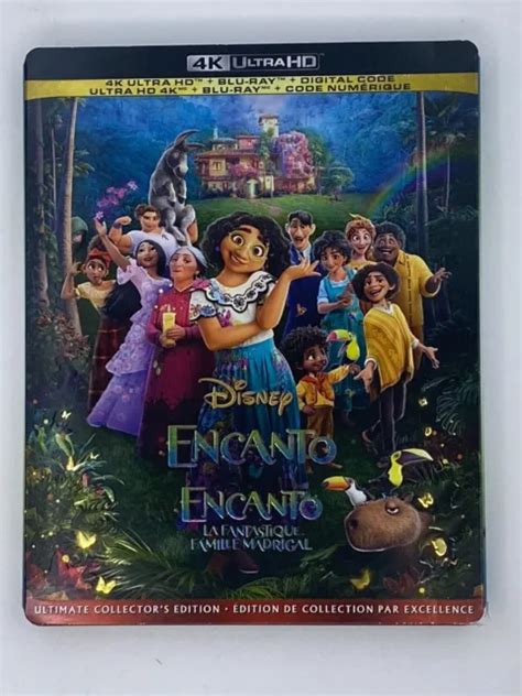 Encanto 2 Discs 4k Ultra Hd Blu Ray With Slipcover 2195