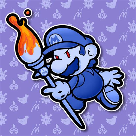 Paper Mario Sunshine Shadow Mario By Muzyoshi On Deviantart