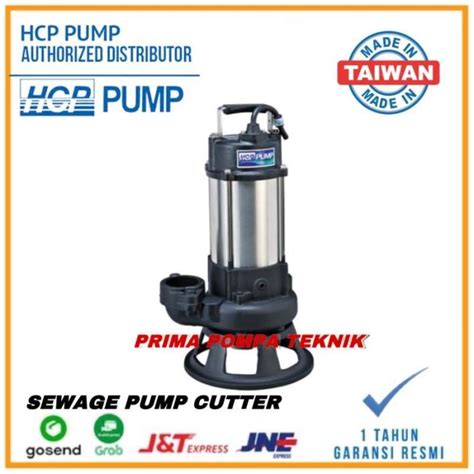 Jual Pompa Celup Air Kotor 400 Watt HCP F 05P Pompa With Cutter 1 2HP 1