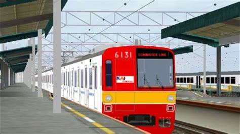 KRL TOKYO METRO 6031 MASUK STASIUN MANGGARAI HMMSIM 2 YouTube