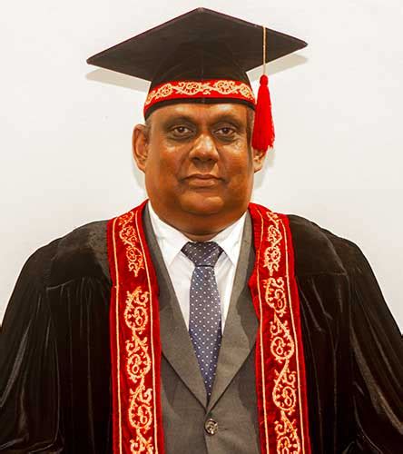 Vice Chancellor University Of Colombo Sri Lanka