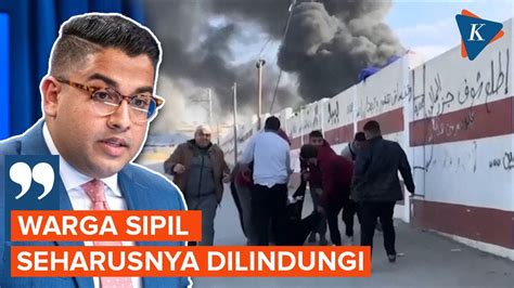 Israel Serang Pusat Pelatihan Pbb Di Gaza Amerika Serikat Warga Sipil