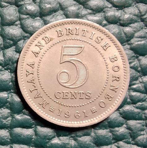 Malaya And British Borneo Cents Queen Elizabeth Ii Kaufen