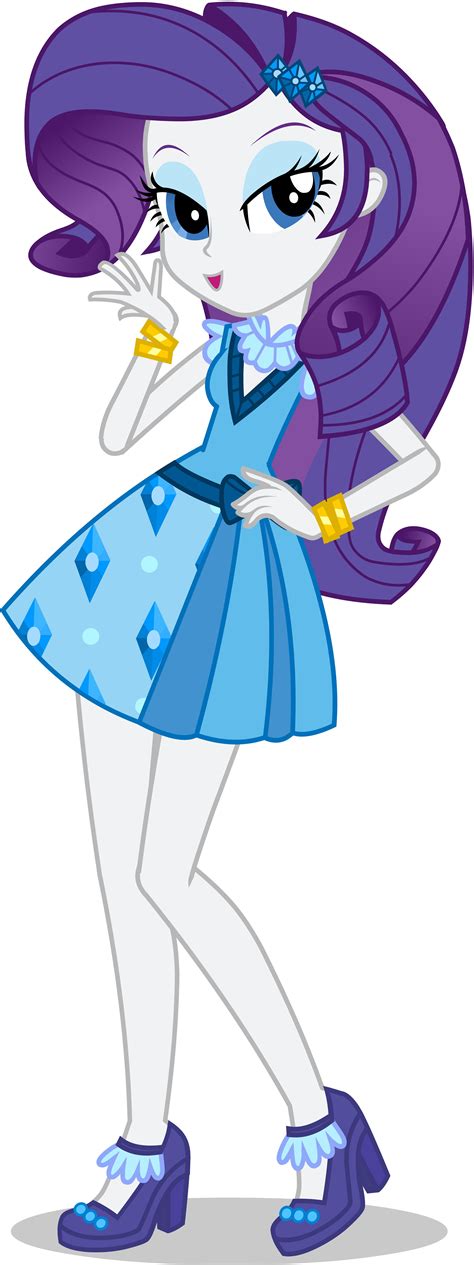 Rarity, looking fabulous, dahling, in "My Little Pony Equestria Girls ...