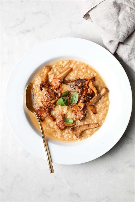 Chanterelle Risotto — Flourishing Foodie