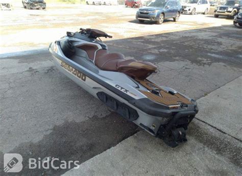 2019 Sea Doo Gtx 155 Ydv18895c919 Bid History Bidcars