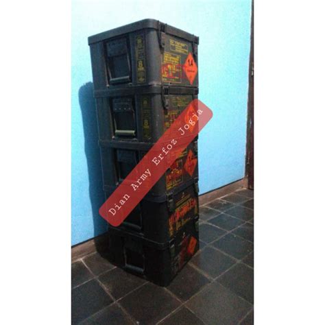 Jual Box Jatah Box Pindad Box Bekas Peluru Tni Tool Box Kotak Perkakas