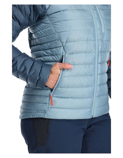 Rab Microlight Alpine Jacket W Orion Blue Citadel Womens Walking Down