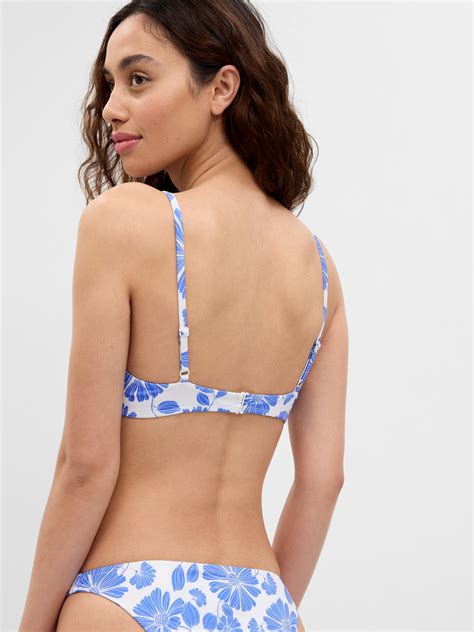 Knot Front Bikini Top Gap