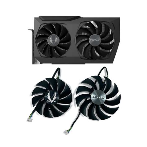 Ventilador de refrigeración 4in para ZOTAC GeForce RTX 3070 Twin Edge