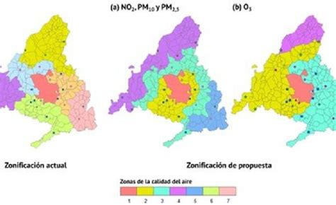 Eval An Y Clasifican La Calidad Del Aire De Las Diferentes Zonas De Madrid