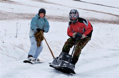 Сноуборд SnowPowerBord с мотором