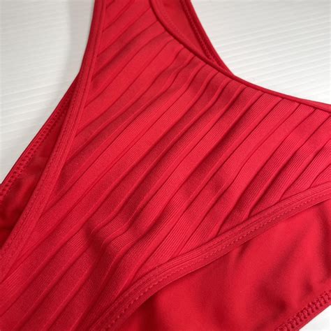 Pacsun Red Bikini Bottoms Brand New Perfect Depop